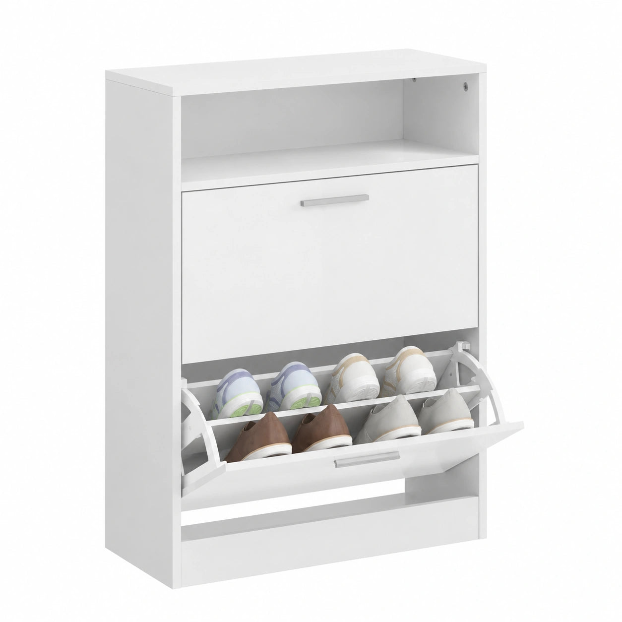 armoire-a-chaussures-etroite-avec-tiroirs-rabattables-et-etageres-reglables-blanc-vfzvhie640ko